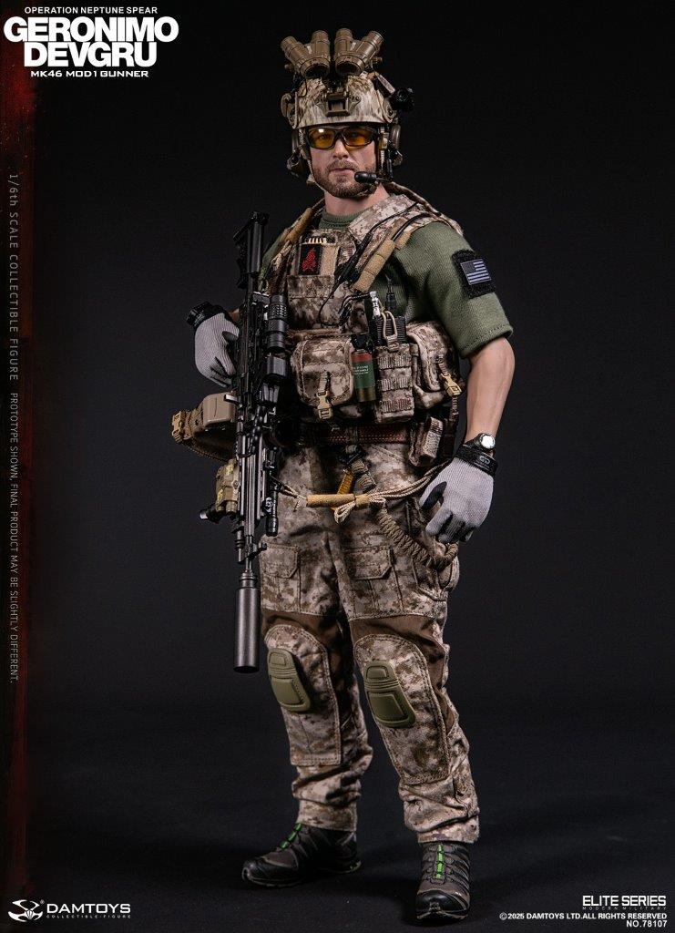 1/6 フィギュア　DEVGRU　カスタム DAM Toys 1/6 DEVGRU Operation Neptune Spear “GERONIMO” MK46