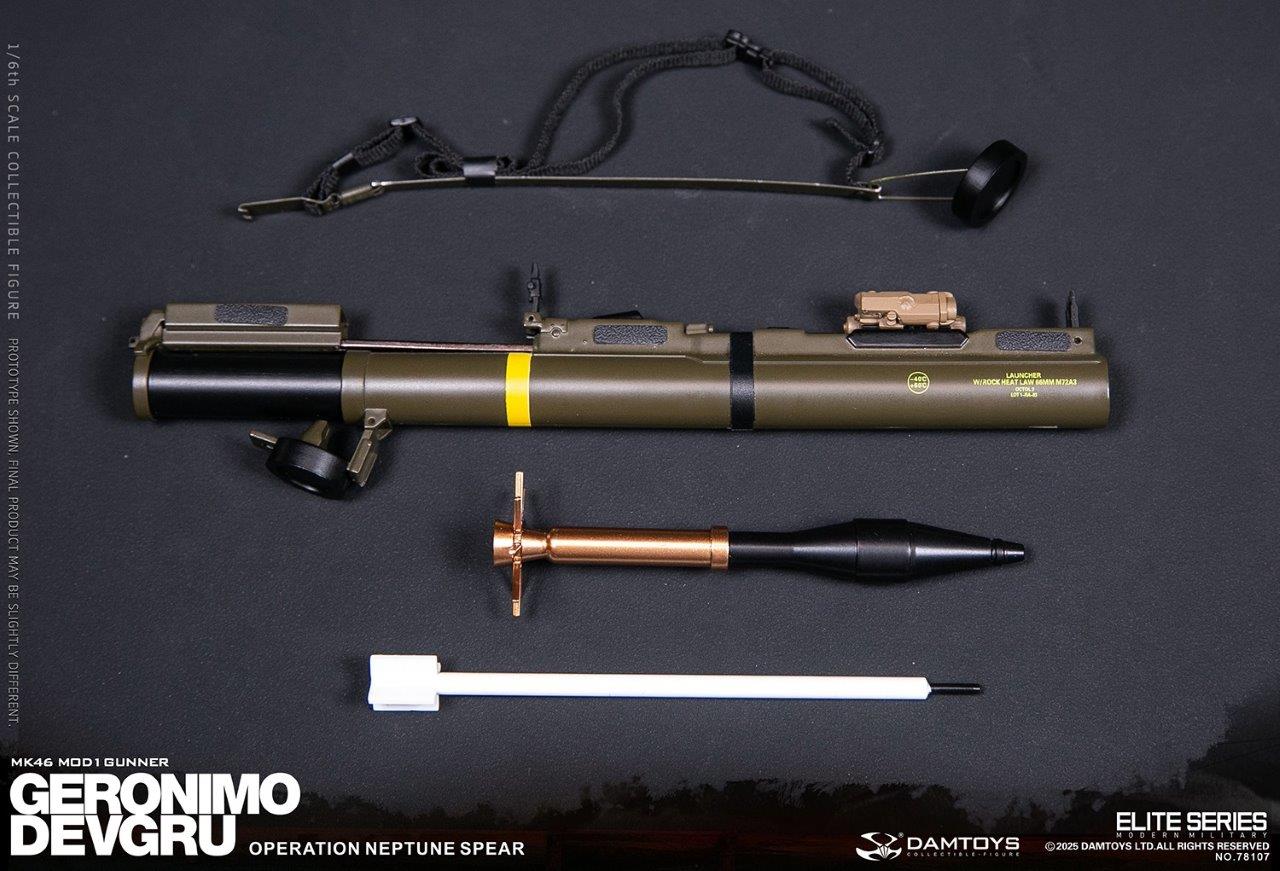 DAM Toys 1/6 DEVGRU Operation Neptune Spear “GERONIMO” MK46 MOD1