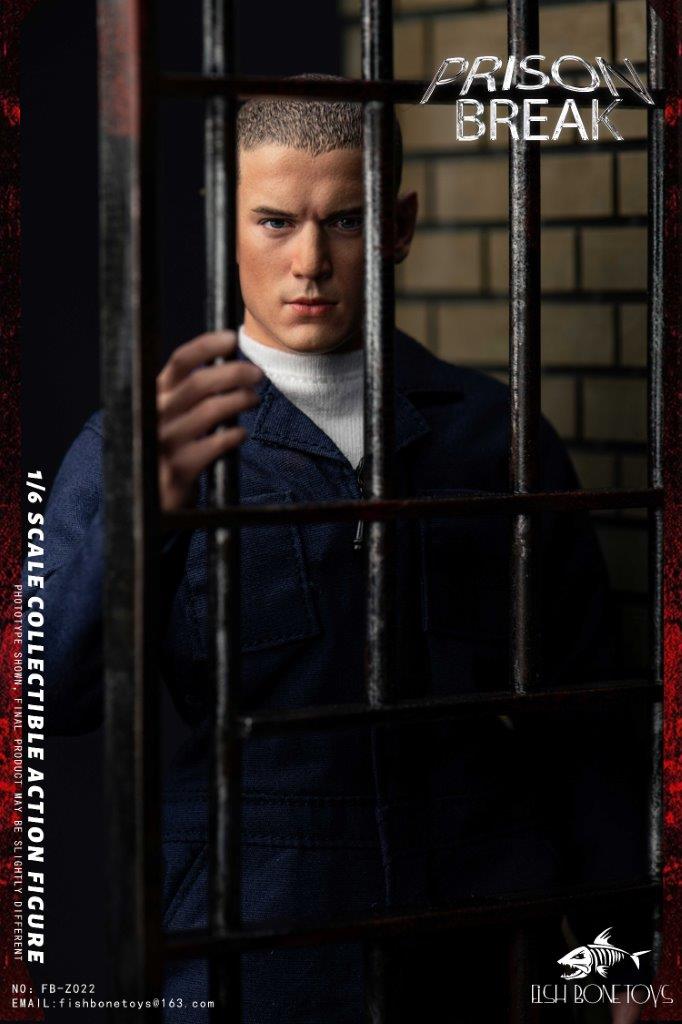 Fish Bone Prison Break Michael 1/6 Collectibles Figure [FB-Z022