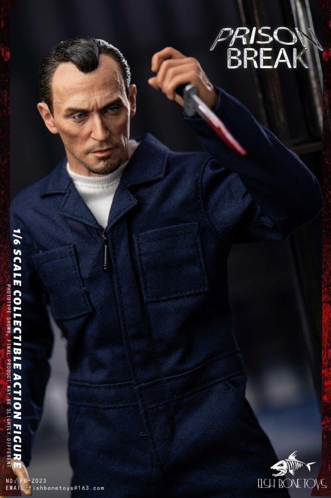 Fish Bone Prison Break Michael & tbag Double 1/6