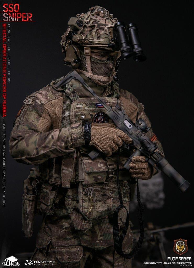DAM Toys 1/6 SPECIAL OPERATIONS FORCES OF RUSSIA (SSO) SNIPER [DAM