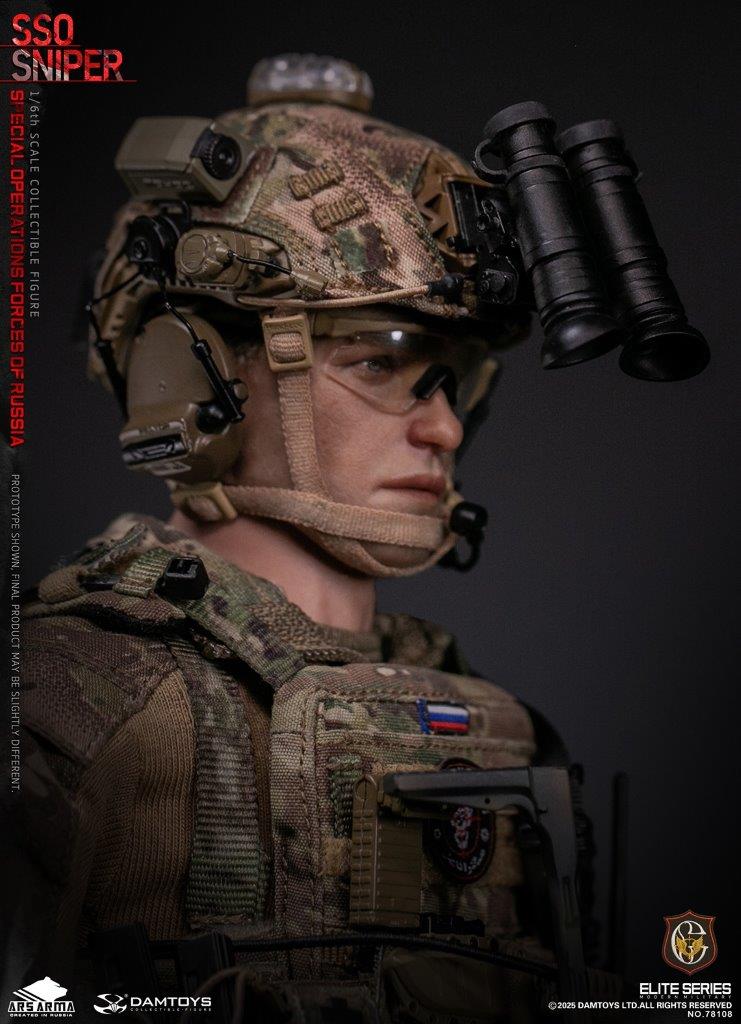 DAM Toys 1/6 SPECIAL OPERATIONS FORCES OF RUSSIA (SSO) SNIPER [DAM