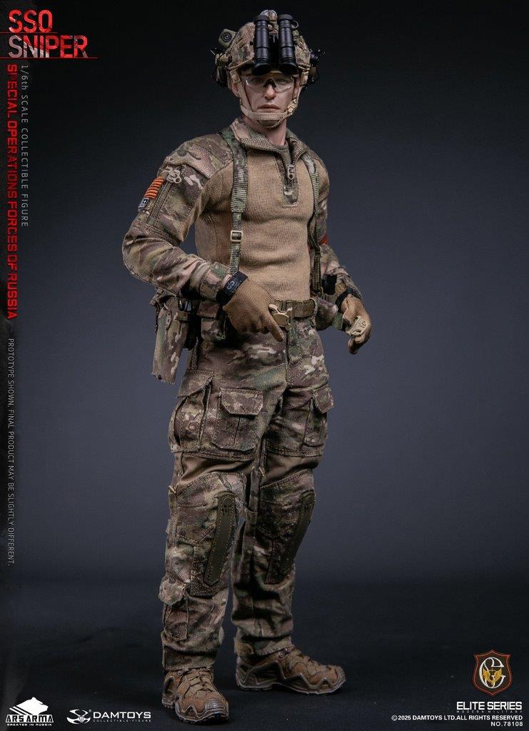DAM Toys 1/6 SPECIAL OPERATIONS FORCES OF RUSSIA (SSO) SNIPER [DAM