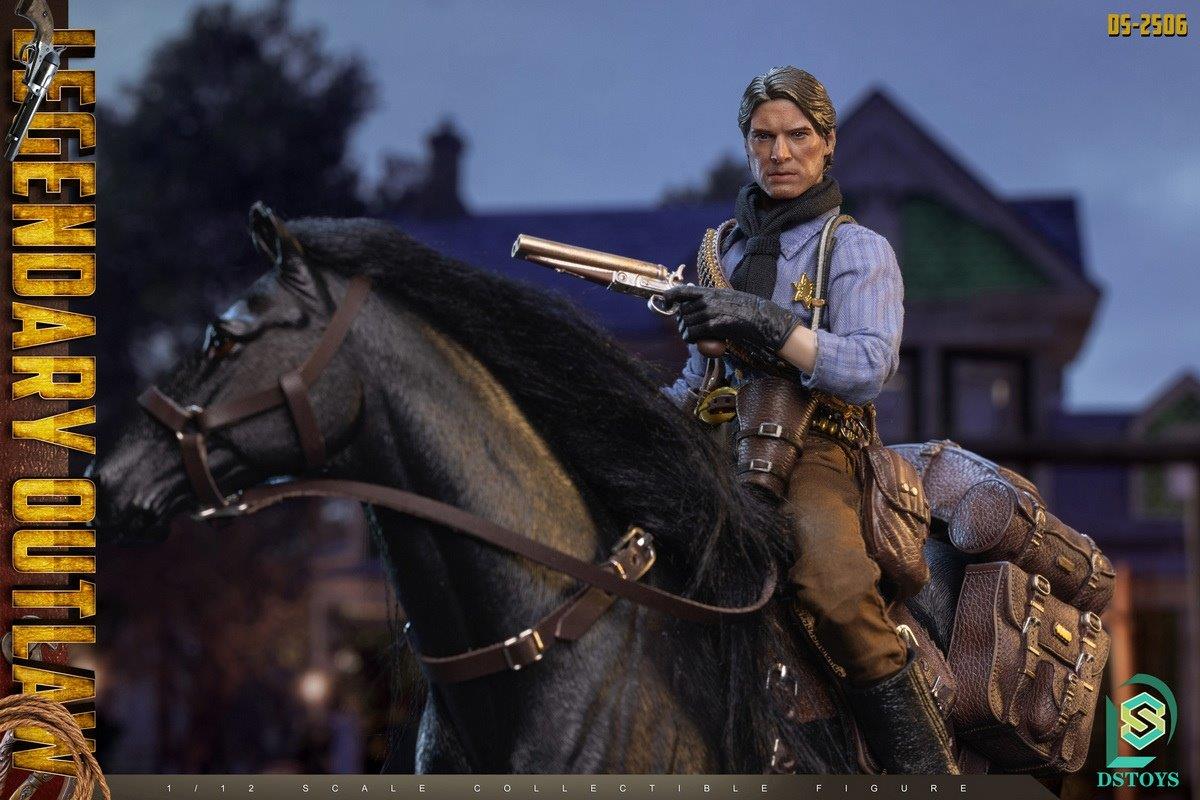 1:12 DS Toys Red Dead Redemption Outlaw with Horse Deluxe Edition