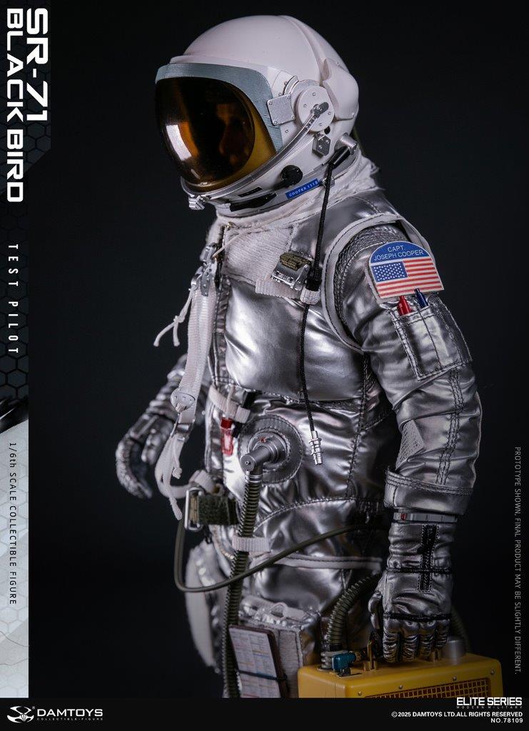 DAM Toys 1/6 SR-71 BLACK BIRD TEST PILOT Action Figure [DAM-78109
