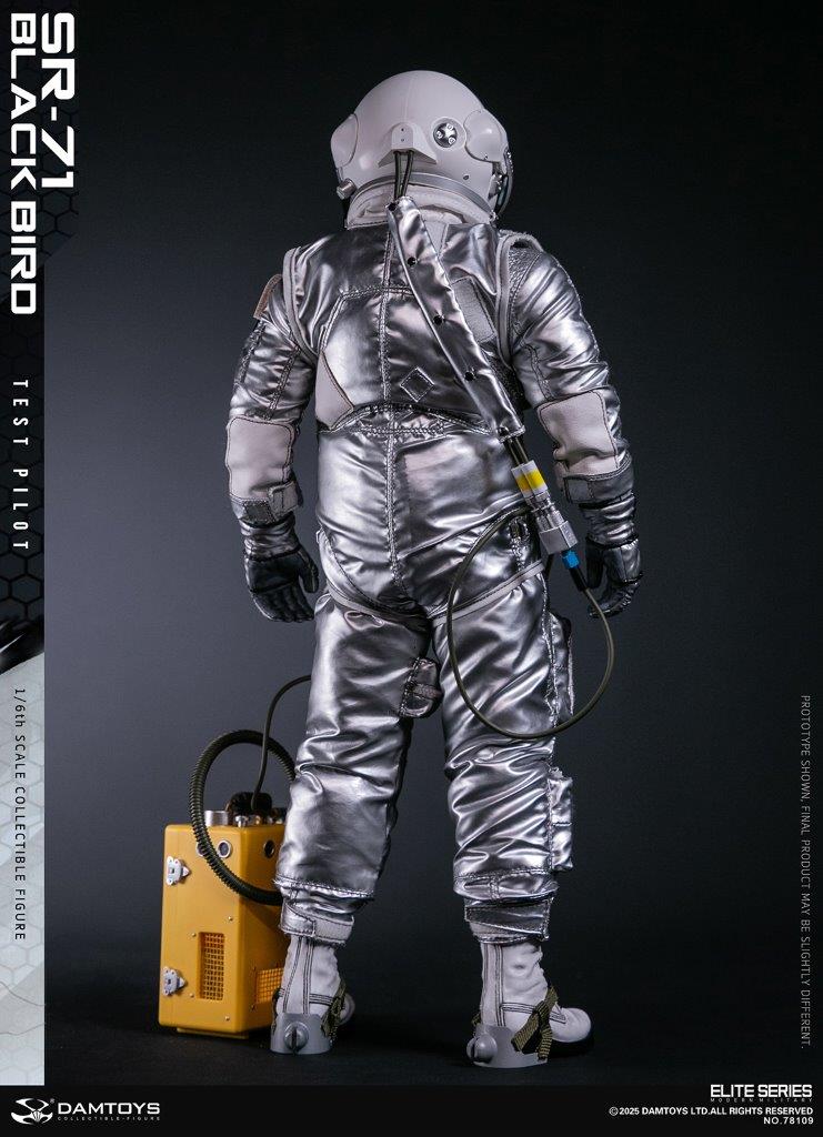DAM Toys 1/6 SR-71 BLACK BIRD TEST PILOT Action Figure [DAM-78109