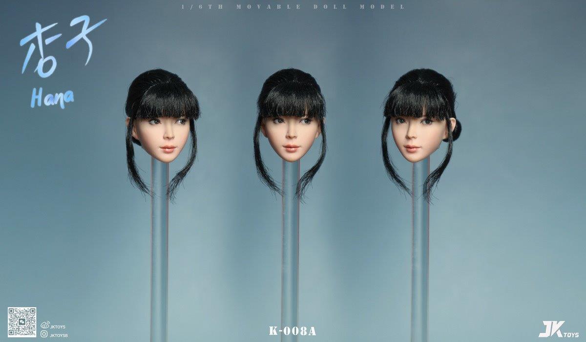 K-POP/アジア beauty cut JK Toys 1/6 Asian Beauty Head Sculpture Hana [JKT-K008C