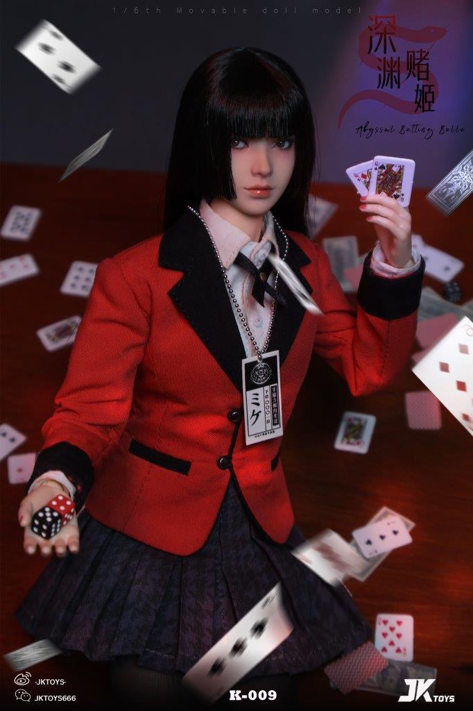 JK Toys 1/6 Abyssal Betting Belle Yumeko Action Figure [JKT-K009