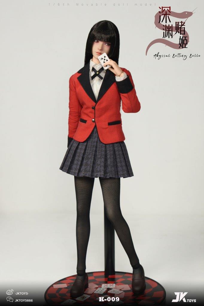 JK Toys 1/6 Abyssal Betting Belle Yumeko Action Figure [JKT-K009