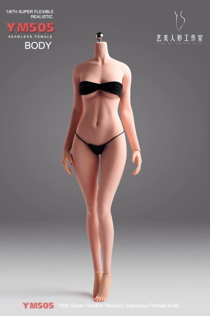 Yi Mei 1/6 PFemale Pale Skin Large Breast Flexible Seamless