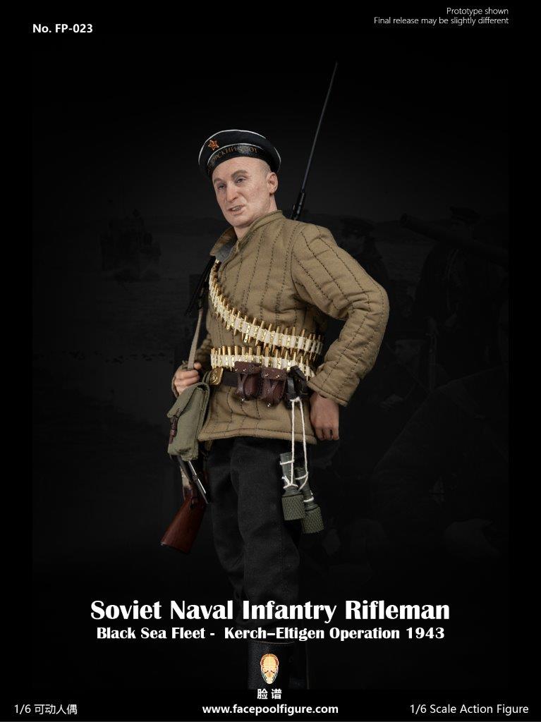 Facepool 1:6 Soviet Naval Infantry Rifleman Black Sea Fleet