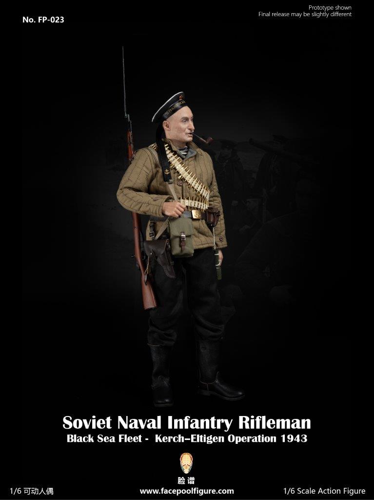 Facepool 1:6 Soviet Naval Infantry Rifleman Black Sea Fleet