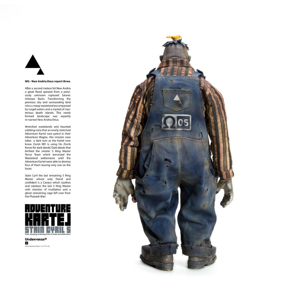 その他 Underverse MONSIEUR CHAGRIN Ashley Wood MONSIEUR LE CHAGRIN LIMITED EDITION — UNDERVERSE