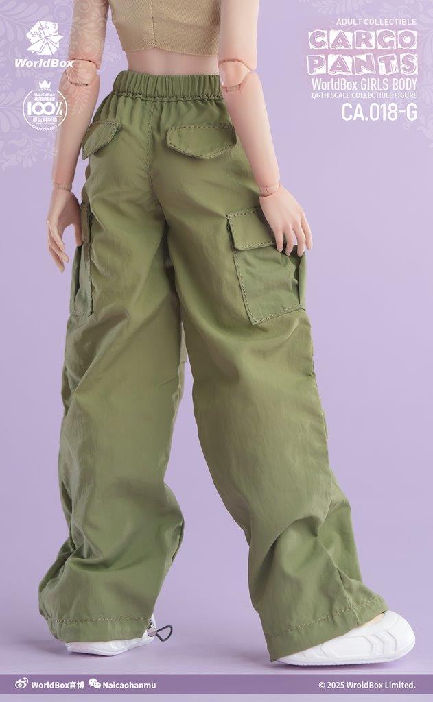 World Box 1/6 Green Cargo Pants [WB-CA018G] - EKIA Hobbies