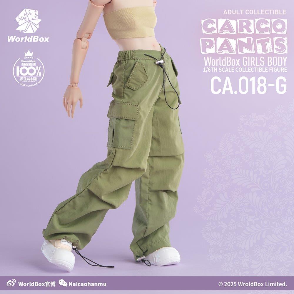 World Box 1/6 Green Cargo Pants [WB-CA018G] - EKIA Hobbies