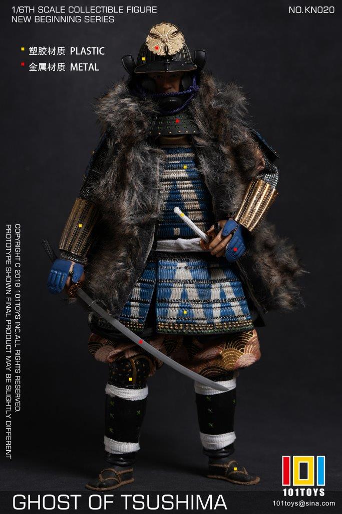 101TOYS 1/6 Ghost of Tsushima Samurai A Figure [101-KN020] - EKIA