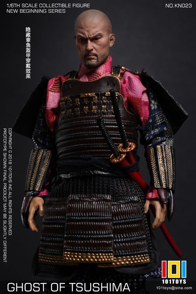 101TOYS 1/6 Ghost of Tsushima Samurai Trio Set Figure [101-KN023