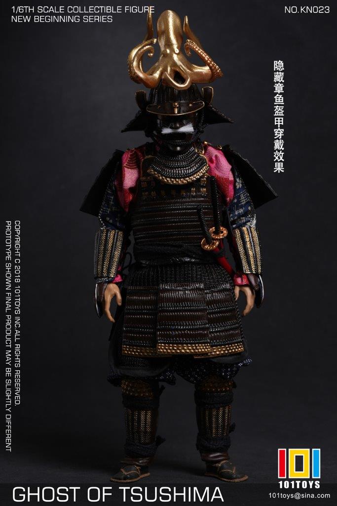 101TOYS 1/6 Ghost of Tsushima Samurai Trio Set Figure [101-KN023