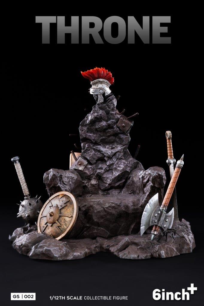 6inchplus 1:12 Green Scare Throne Deluxe [GS-002D] - EKIA Hobbies
