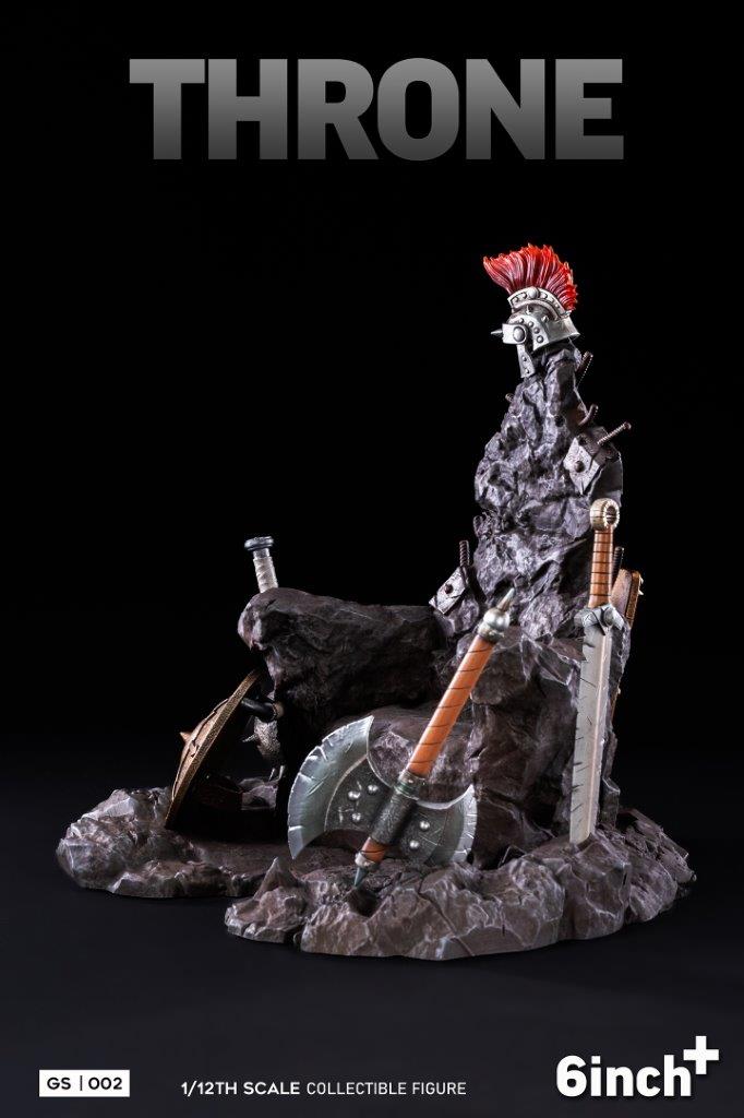 6inchplus 1:12 Green Scare Throne Deluxe [GS-002D] - EKIA Hobbies