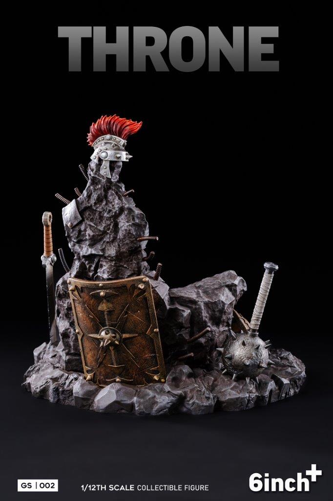 6inchplus 1:12 Green Scare Throne Deluxe [GS-002D] - EKIA Hobbies
