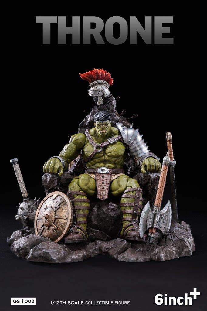 6inchplus 1:12 Green Scare Throne Deluxe [GS-002D] - EKIA Hobbies
