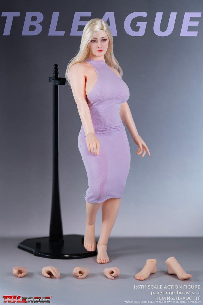 TBLeague Phicen 1:6 Super-Flexible Female Seamless Pale Body with