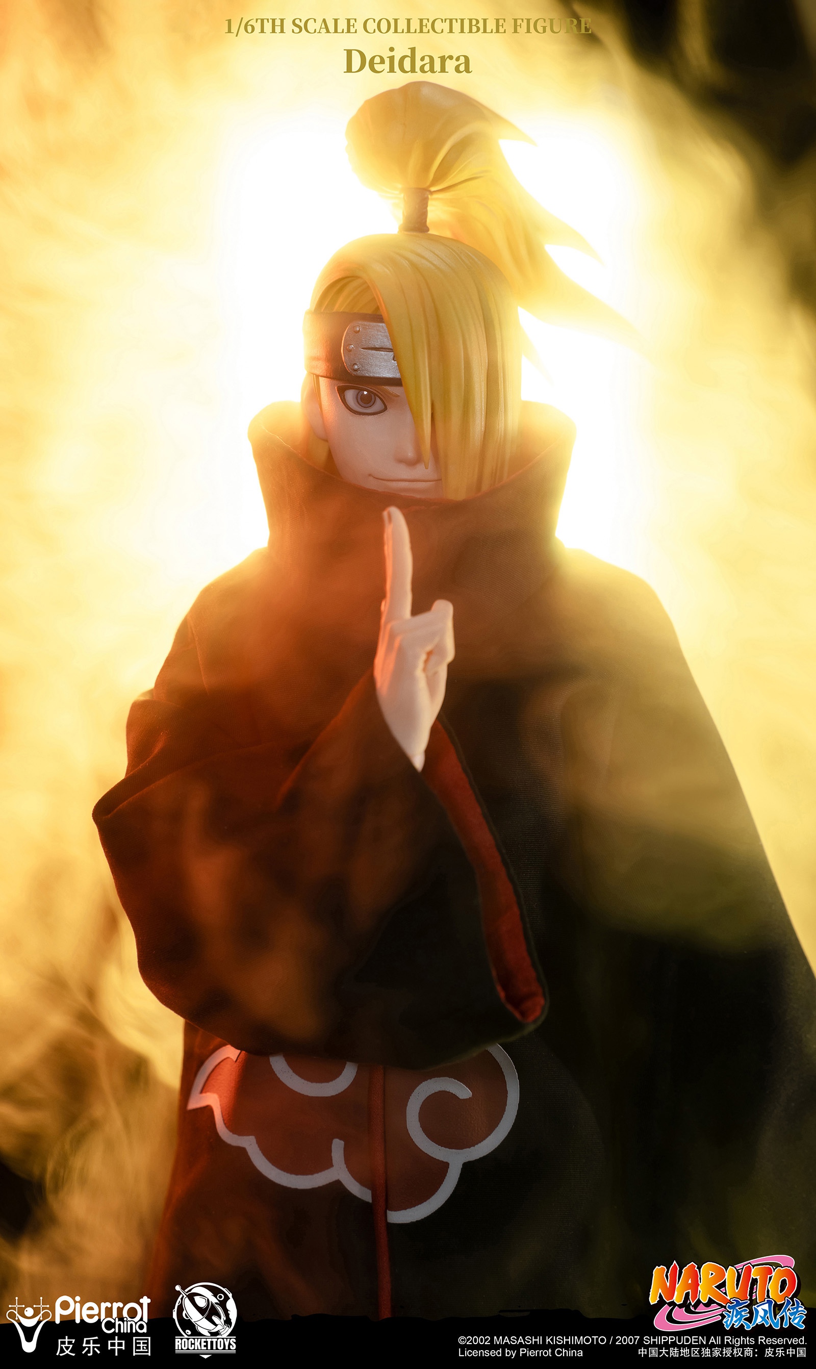 Rocket Toys 1:6 Naruto Shippuden Deidara Figure [ROC-008