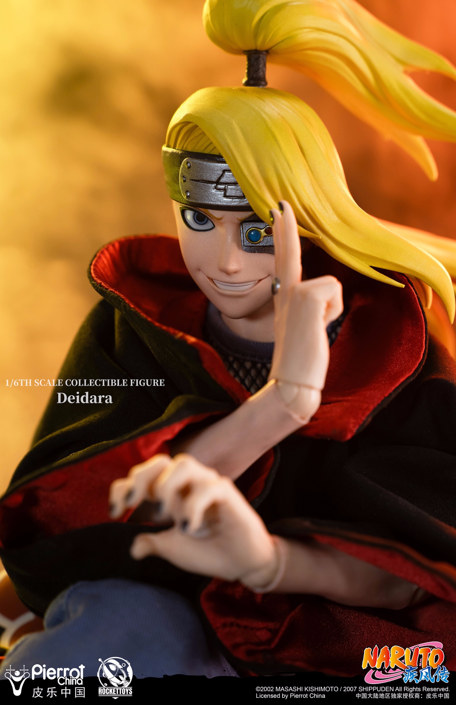 Rocket Toys 1:6 Naruto Shippuden Deidara Figure [ROC-008] - EKIA