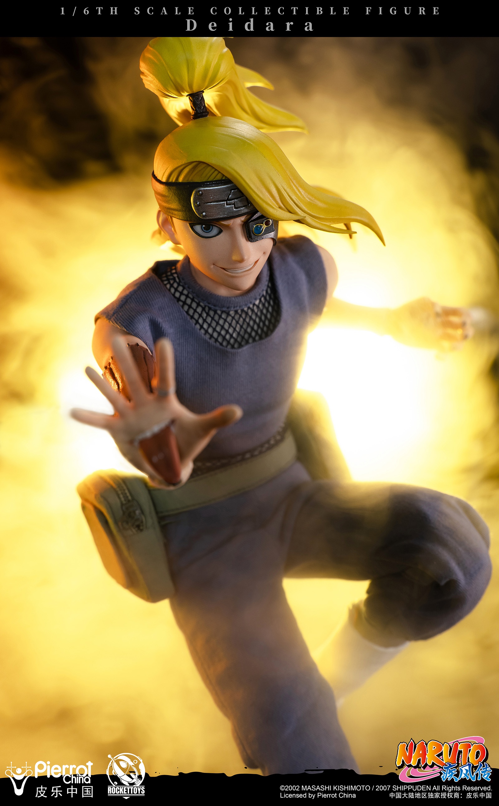 Rocket Toys 1:6 Naruto Shippuden Deidara Figure [ROC-008