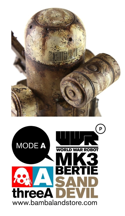 threeA BERTIE Mk3 SAND DEVIL アシュレイ・ウッド 3A-BERTIE-SB] THREEA WWRp Sand Devil Bertie MK3 Mode B by