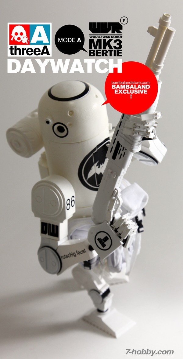 3A-BERTIE-DA] THREEA WWRp Day Watch Bertie MK3 by Ashley Wood