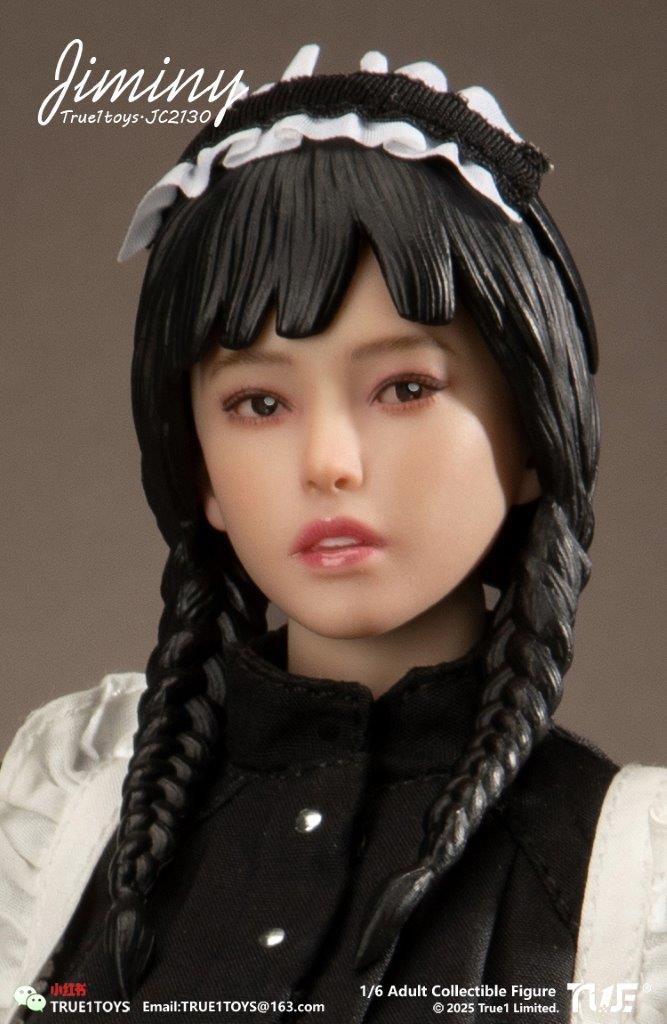 True1Toys 1:6 Maid Jiminy Plastic Hair Version Figure [T1T