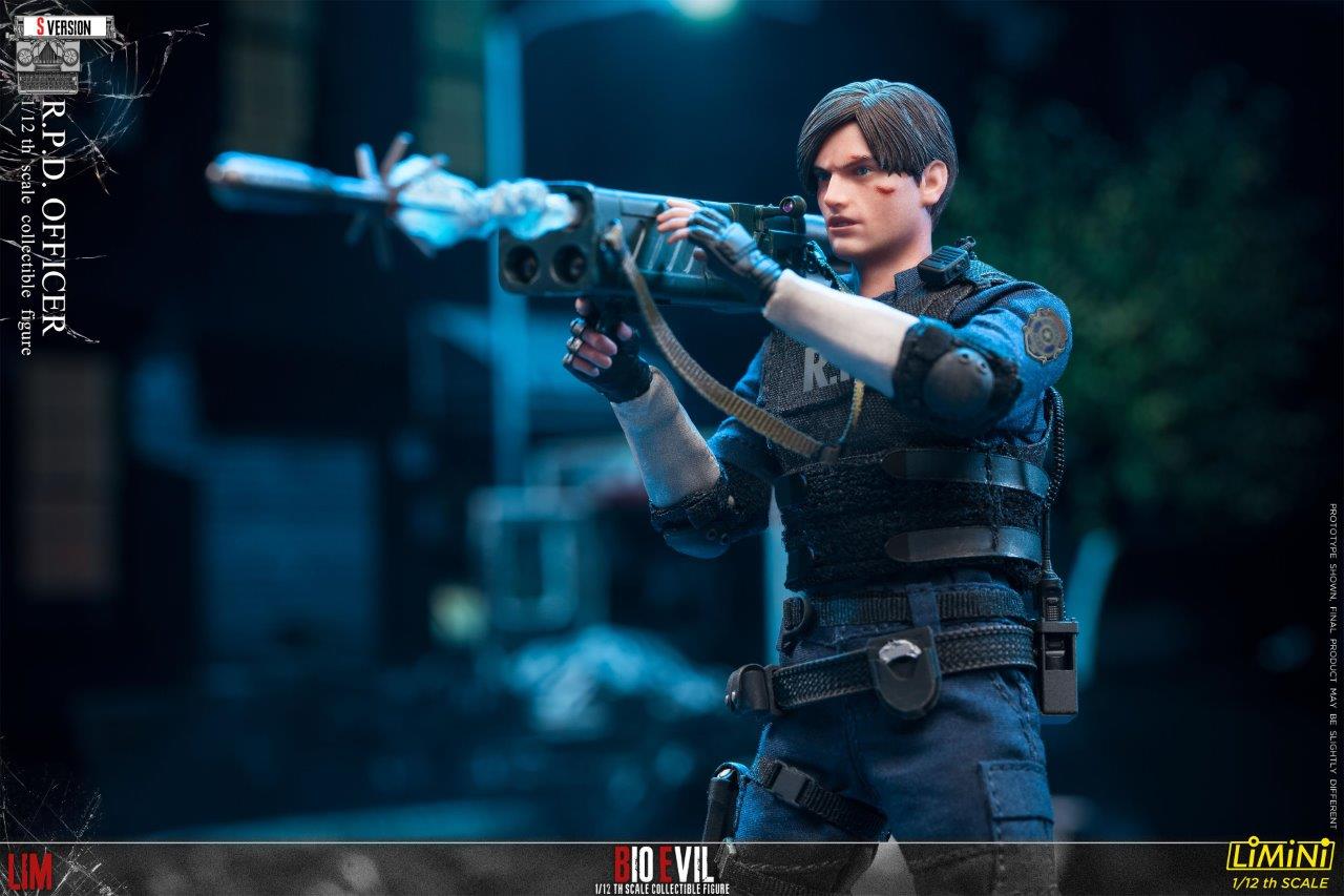 Lim Toys 1:12 R.P.D. Officer S Version Ation Figure [LIM-RPD01S
