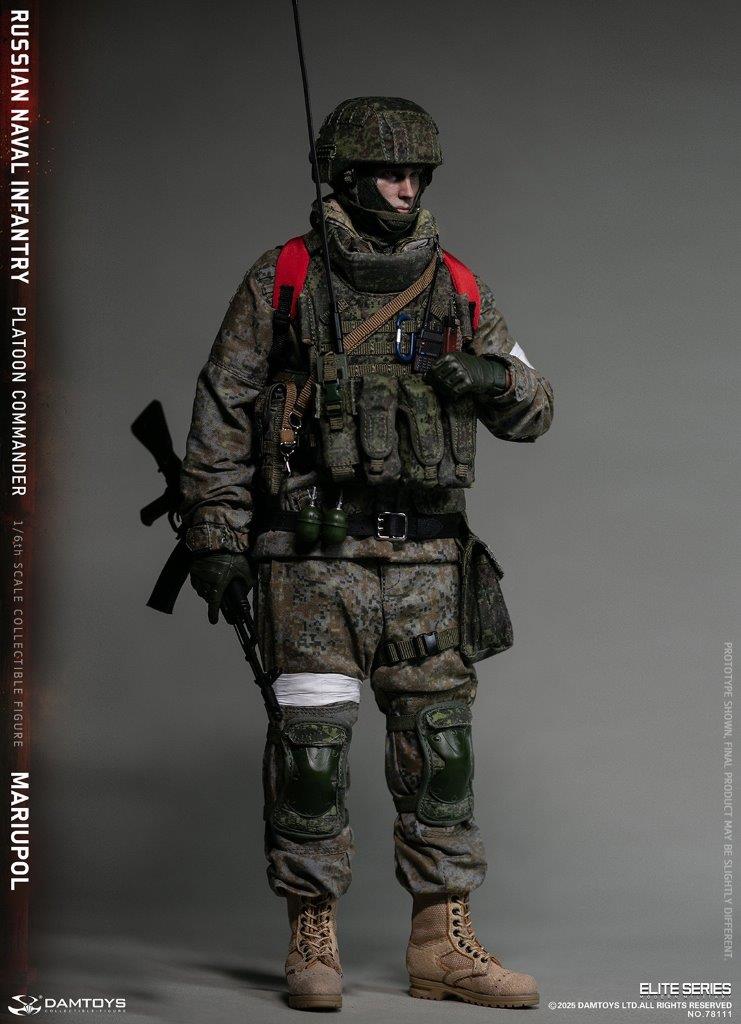 DAM ミリタリー　1/6 フィギュア DAM Toys 1/6 RUSSIAN NAVAL INFANTRY COMMANDER MARIUPOL [DAM-78111