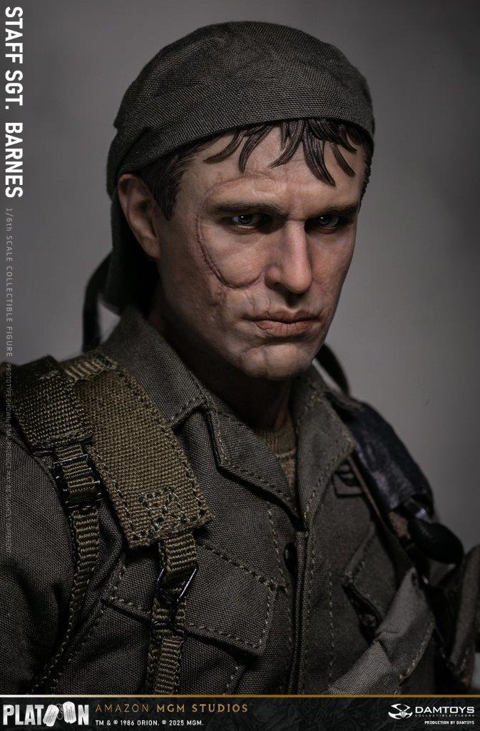 DAM Toys 1/6 Vietnam War Platoon Staff Sergeant Barnes Action