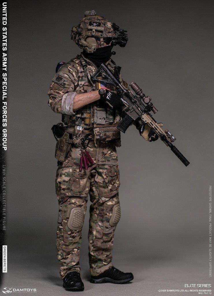 DAMTOYS 1/6 12インチ アメリカ軍特殊部隊cs20 Damtoys 1/6 Dam78057 Us The Green Berets Army Special Forces In