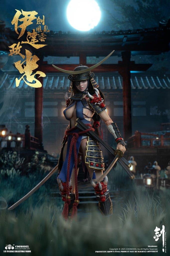 1/6 COO Model Swords of Chaos Date Masamune Warrior Maiden Edition