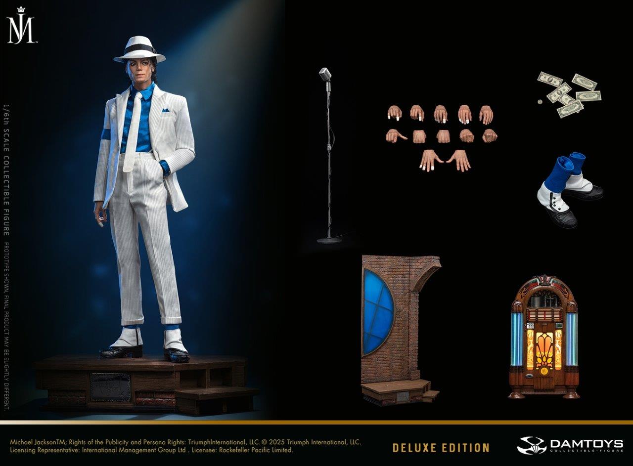 Dam Toys “Smooth Criminal” Michael Jackson Deluxe's Edition 1/6