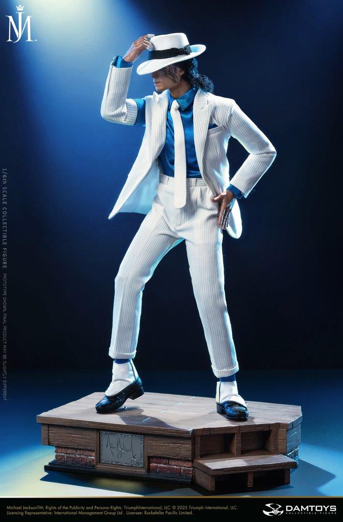 ✈新品　NFL　スティーブン ジャクソン　ラムズ　大きめ アクション フィギュア Dam Toys “Smooth Criminal” Michael Jackson Standard Edition 1/6