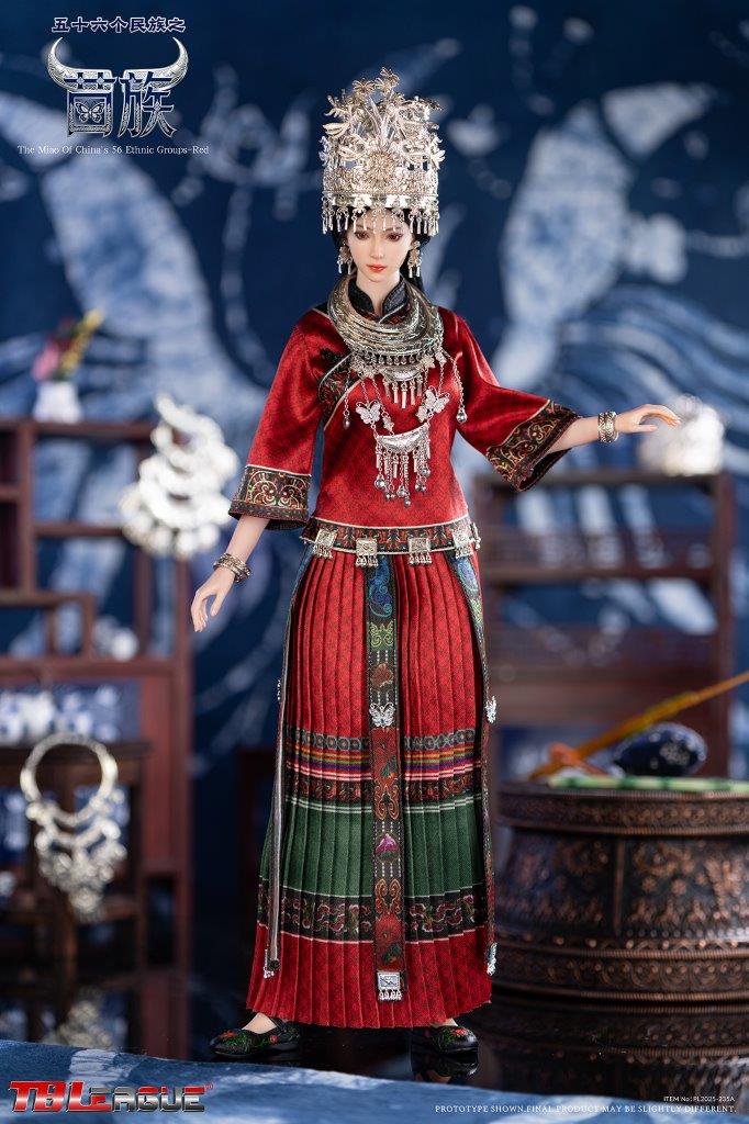 TBLeague 1/6 The Miao of China's 56 Ethnic Groups “Red” Figure [PL