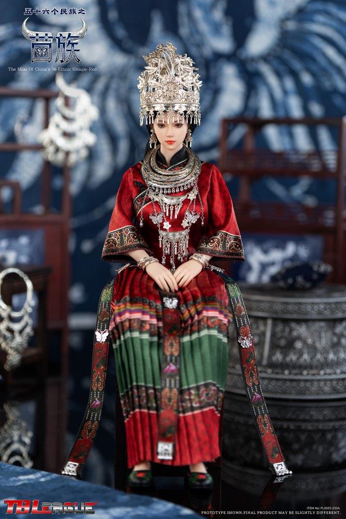 TBLeague 1/6 The Miao of China's 56 Ethnic Groups “Red” Figure [PL