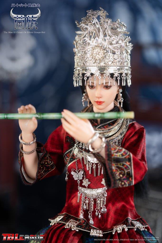 TBLeague 1/6 56民族 ミャオ族 ブルー版 PL2025-235B TBLeague 1/6 The Miao of China's 56 Ethnic Groups “Red” Figure [PL