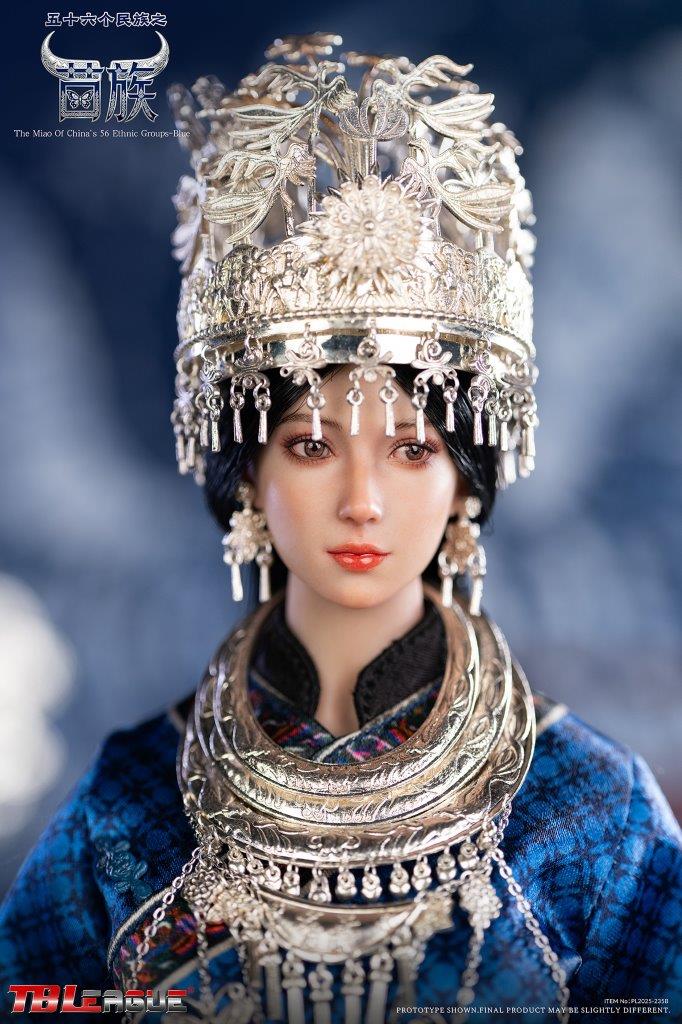 TBLeague 1/6 The Miao of China's 56 Ethnic Groups “Blue” Figure