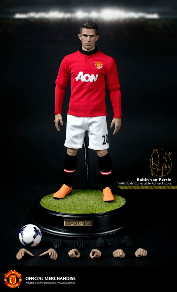 [ZC138] ZC World Manchester United “v.Persie” Soccer Player Action