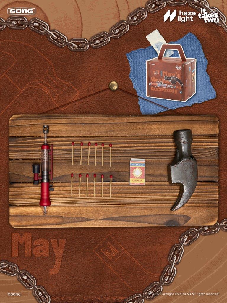 POPMART X GONG Double Pair May Winter Edition Weapon [POG-C010B