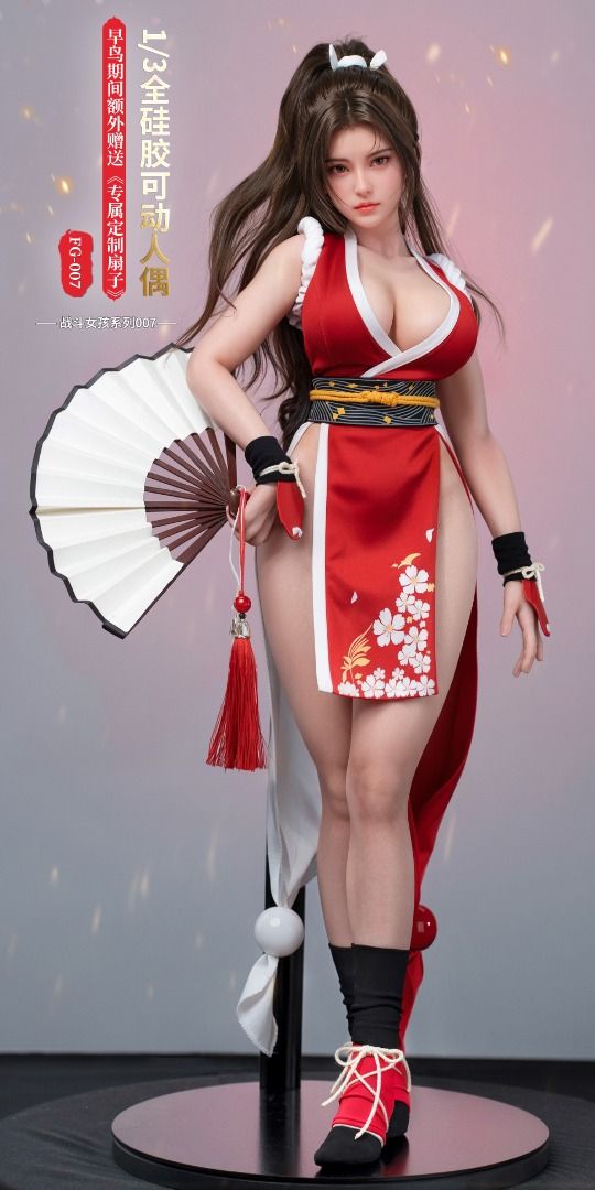 FG Studio 1:3 Scale Fighter Mai 23.6 Inch Tall Silicone Statue