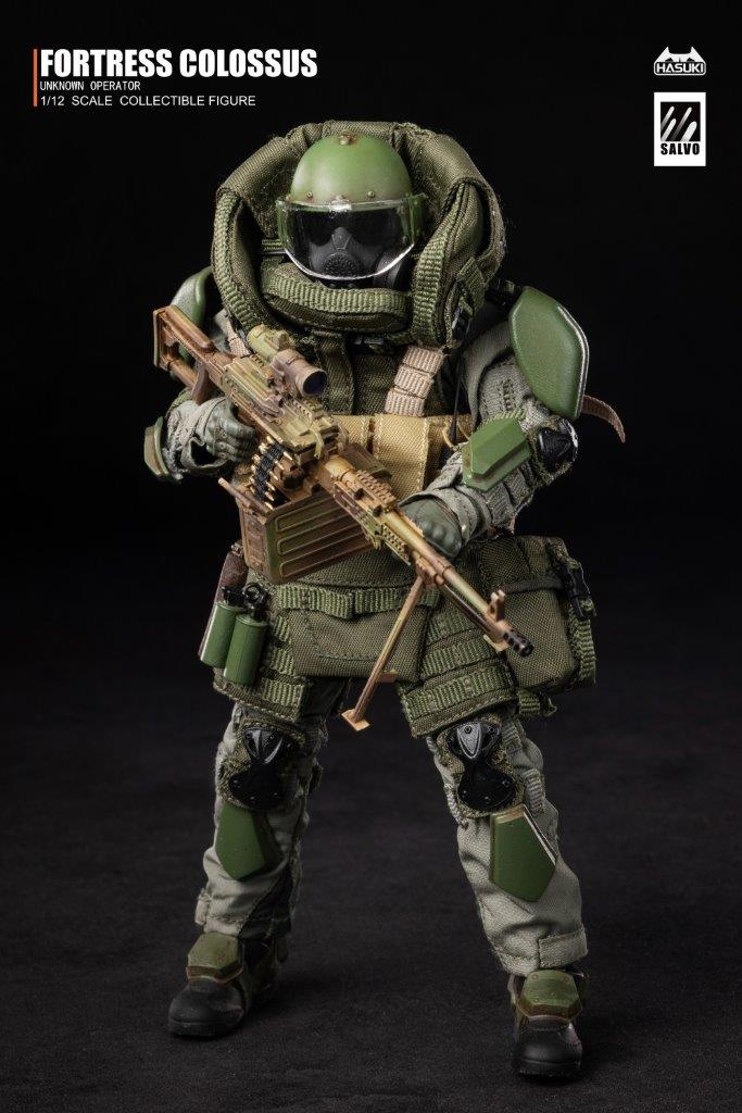 HASUKI 1/12 Salvo Series Black Operations Unknown Operator