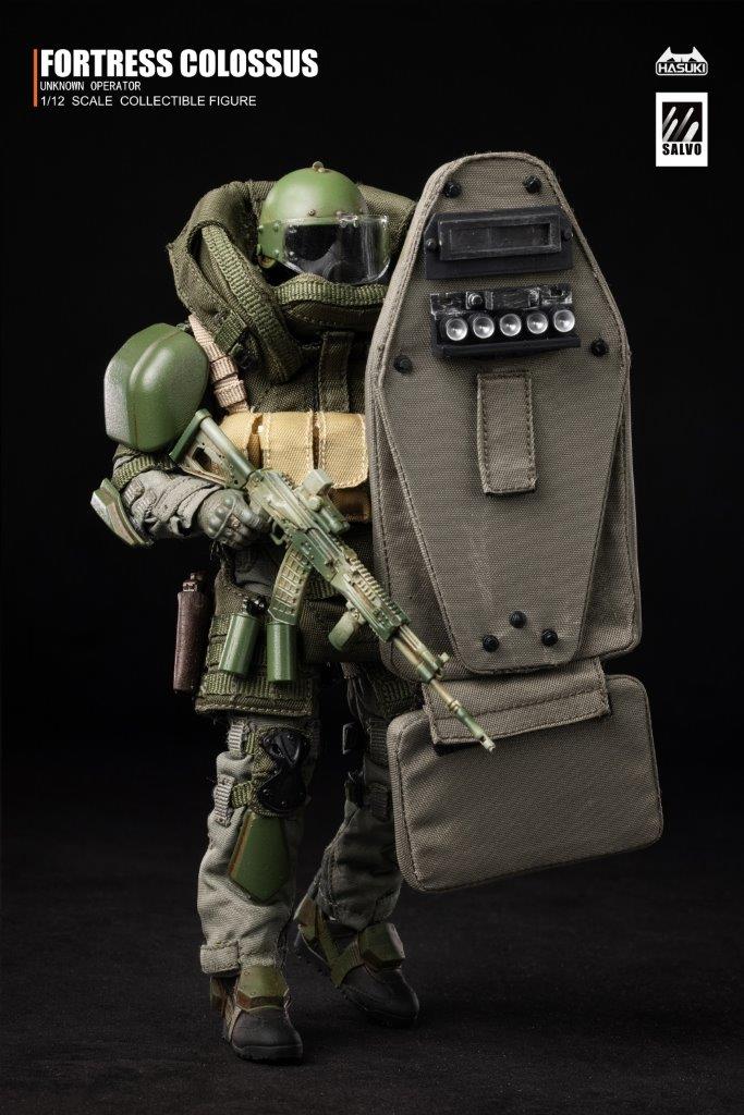 HASUKI 1/12 Salvo Series Black Operations Unknown Operator