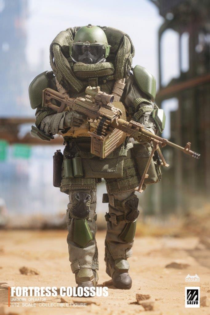 HASUKI 1/12 Salvo Series Black Operations Unknown Operator